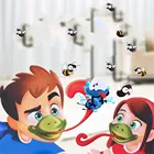 Интерактивная настольная игра для легкой атлетики, Вечерние игры с тическим тактическим языком, Атлетический хамелеон, торчащий язык, головоломка, карточная игра, цветная коробка в упаковке