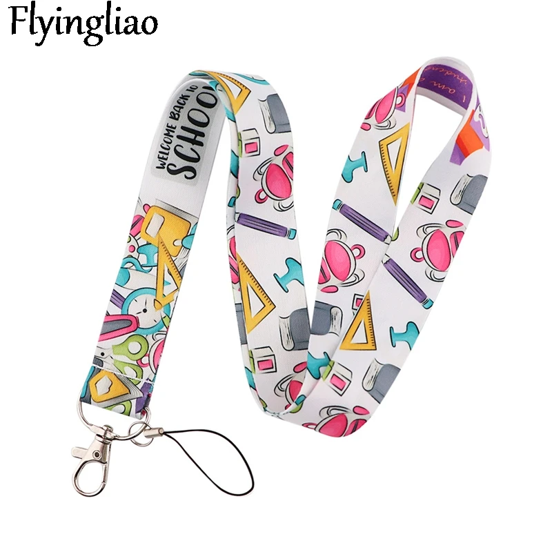 Case Lanyard For Keys Phone Cool Neck Strap Lanyard For Camera Whistle Id Badge Cute Webbings Ribbons
