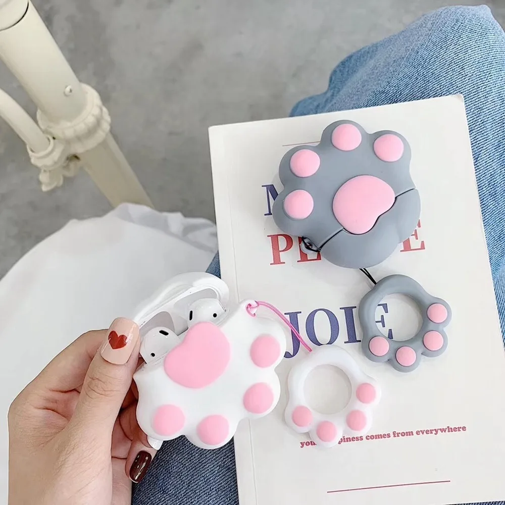 Для AirPods 1/2 чехол для наушников с милым мультяшным белкой s Apple Airpods 2 Kawaii мягкий