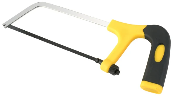 

6 "mini saw with two colour plastic handle