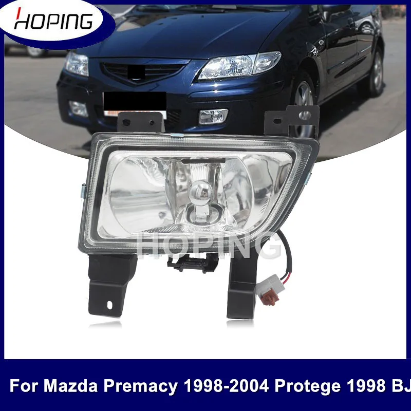 

Car Front Bumper Fog Light Assembily For Mazda Premacy 1998-2004 Protege 1998 BJ B25G-51-680 B25G-51-690 Fog Lamp