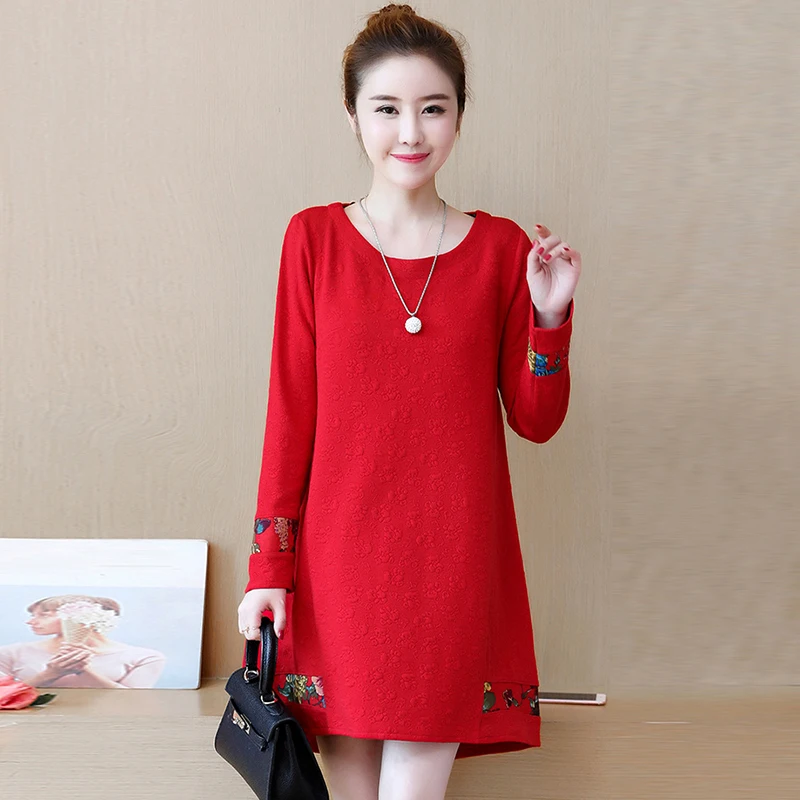 Большие ярды свободное ТРАПЕЦИЕВИДНОЕ платье для женщин весна 2020 новинка L-5XL