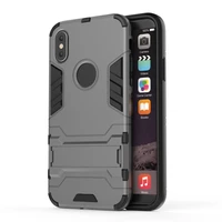 iphone case suitable for iphone11pro max iron man invisible bracket mobile phone case 7plus all inclusive armor anti fall sleeve