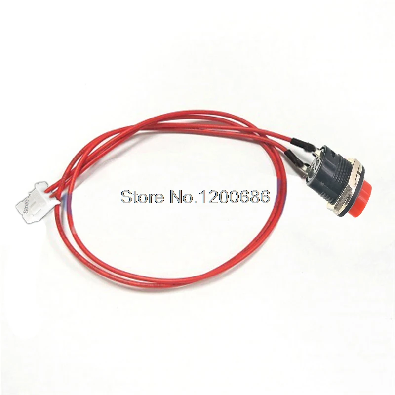

15CM PH 2.0 16MM R13-507 16MM 125V 6A 22AWG Small waterproof self-reset Momentarybutto PH2.0 Pushbutton Switch wire harness