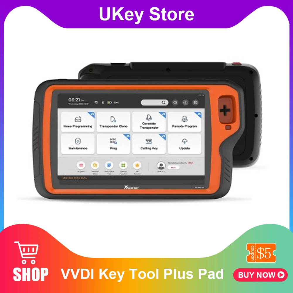 Xhorse VVDI Key Tool Plus Pad чип-генератор полной конфигурации/программатор ключей/тестер