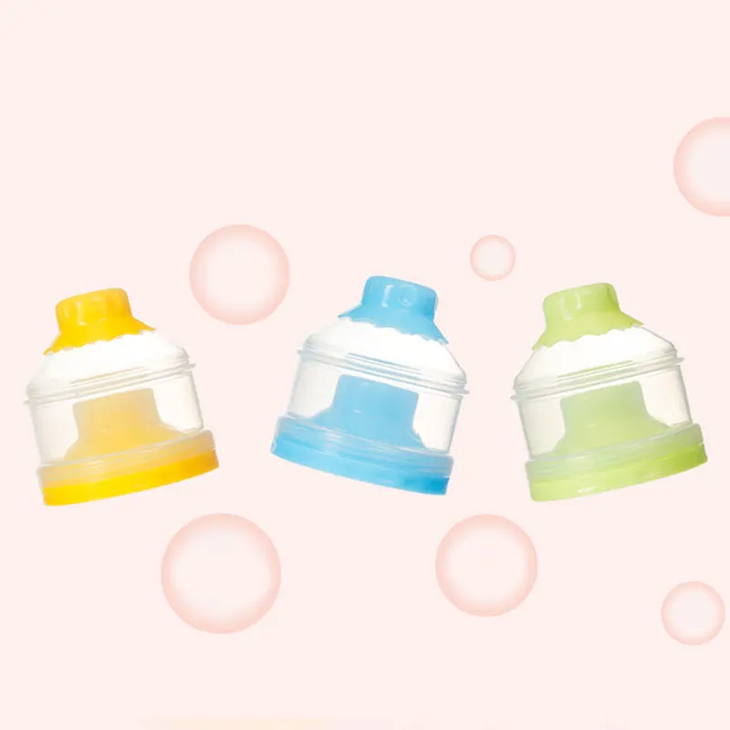 3 Layer Baby Milk Powder Container Food Storage Box Portable Formula Dispenser Feeding for Pojemnik Na Mleko | Мать и ребенок