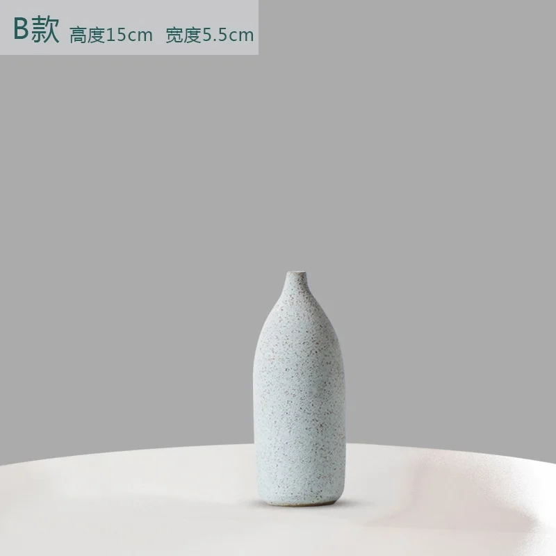 Украшение для дома керамическая матовая Маленькая ваза декоративная креативная
