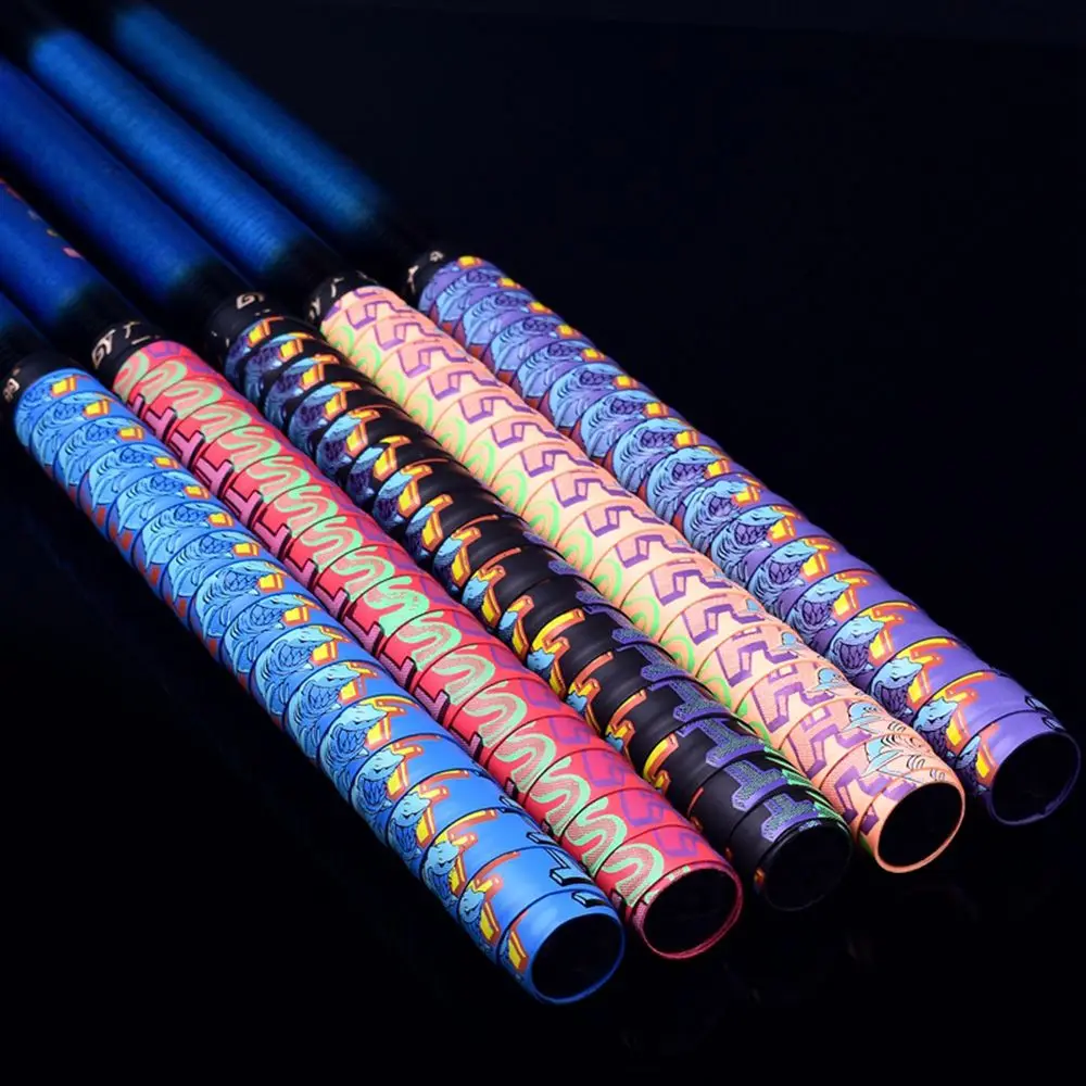 

Squash Racket Keel Design Windings Over Bicycle Handle Anti-slip Band Sweat Absorbed Grip Tape Badminton Sweatband