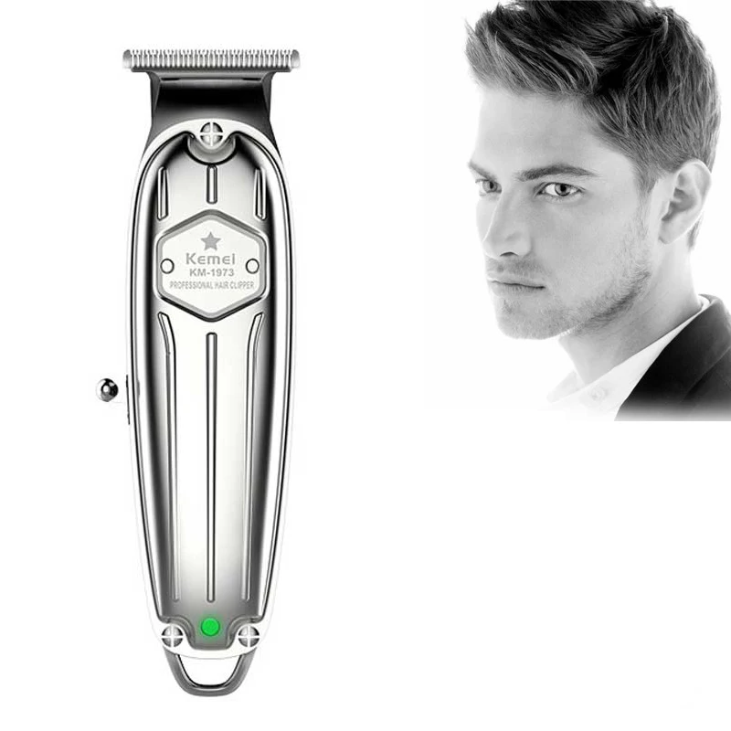 Цельнометаллическая профессиональная машинка для стрижки волос парикмахерский