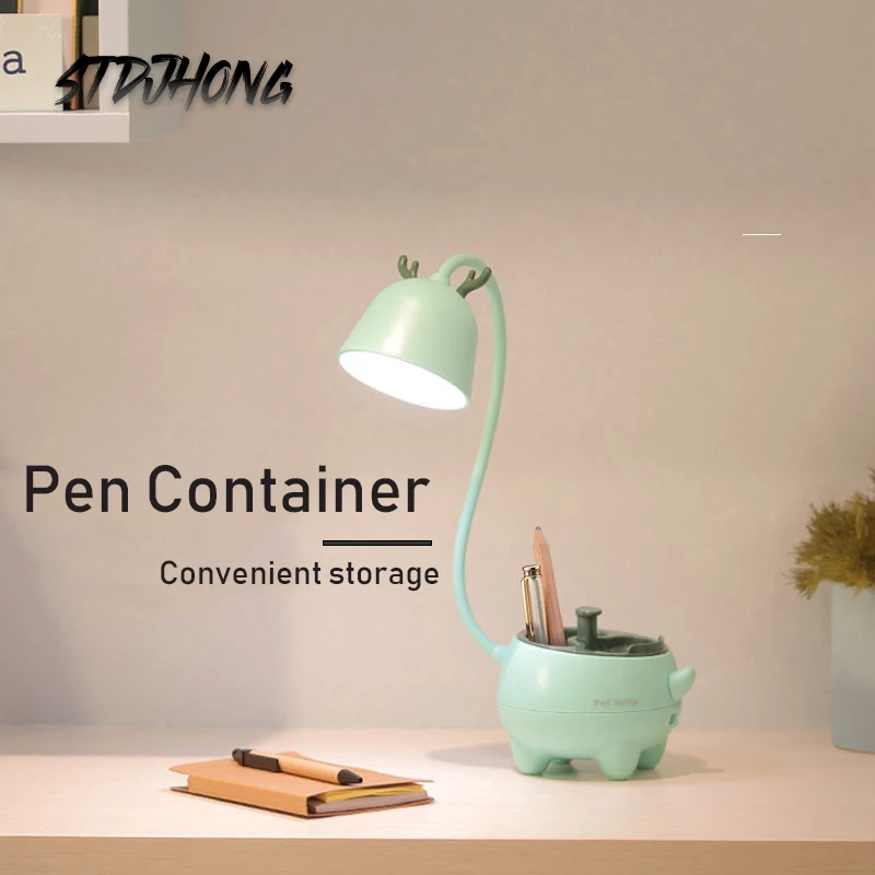 

Новый USB LED Настольная лампа Smart Touch зарядки ПЭТ 3 режима освещения регулируемый Яркость Настольная лампа с регулируемой яркостью для детских...
