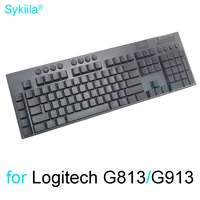 g913 g813 keyboard cover for logitech g913 g813 for logi mechanical wireless protective protector skin clear silicon tpu case