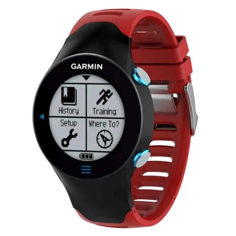 Ремешок силиконовый для наручных часов Garmin Forerunner 610 браслет смарт-часов |