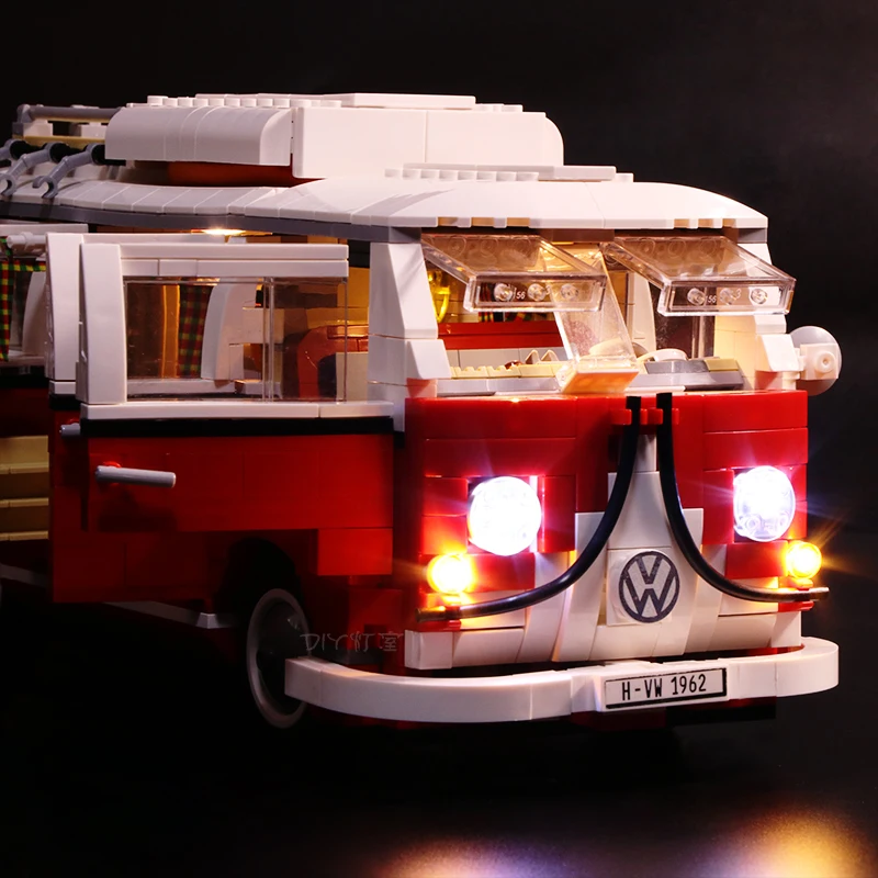 Набор со светодиодной подсветкой для Lego 10220 совместимый с 21001 Creator Volkswagen T1 дом