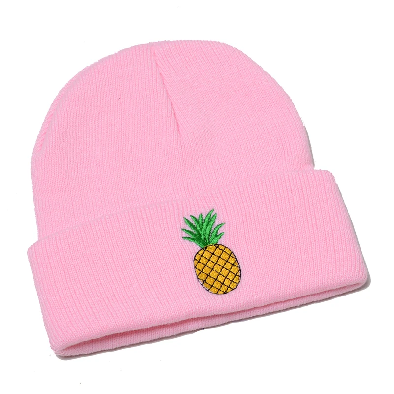 Cartoon embroidery pineapple Women Winter Hats Warm Knitted Hat Pineapple Girls Knit Caps Female Beanie Hip-hop Skullies Bonnet
Cartoon embroidery pineapple Women Winter Hats Warm Knitted Hat Pineapple Girls Knit Caps Female Beanie Hip-hop Skullies Bonnet