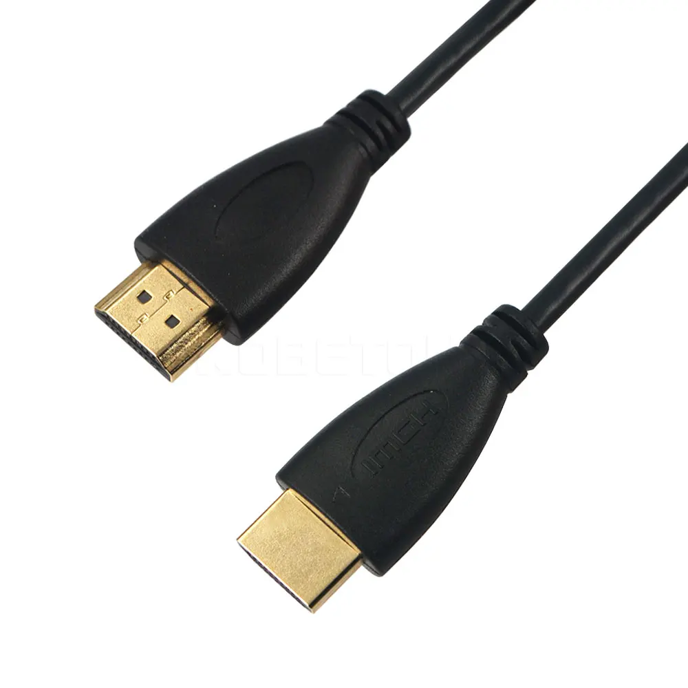 Kebidu HDMI-совместимый кабель штекер-штекер HD 1080P высокоскоростной позолоченный