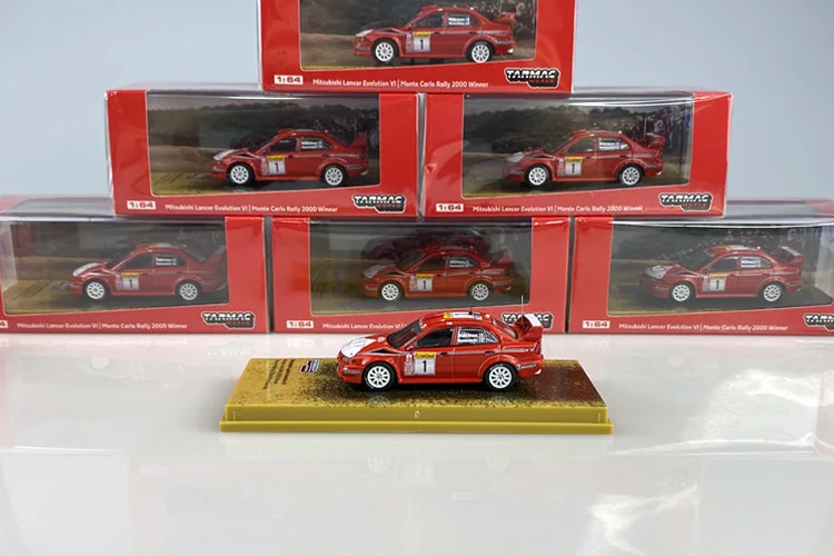 

Tarmac works cars 1:64 Mitsubishi Lancer Evolution VI 2020-1 Collection car