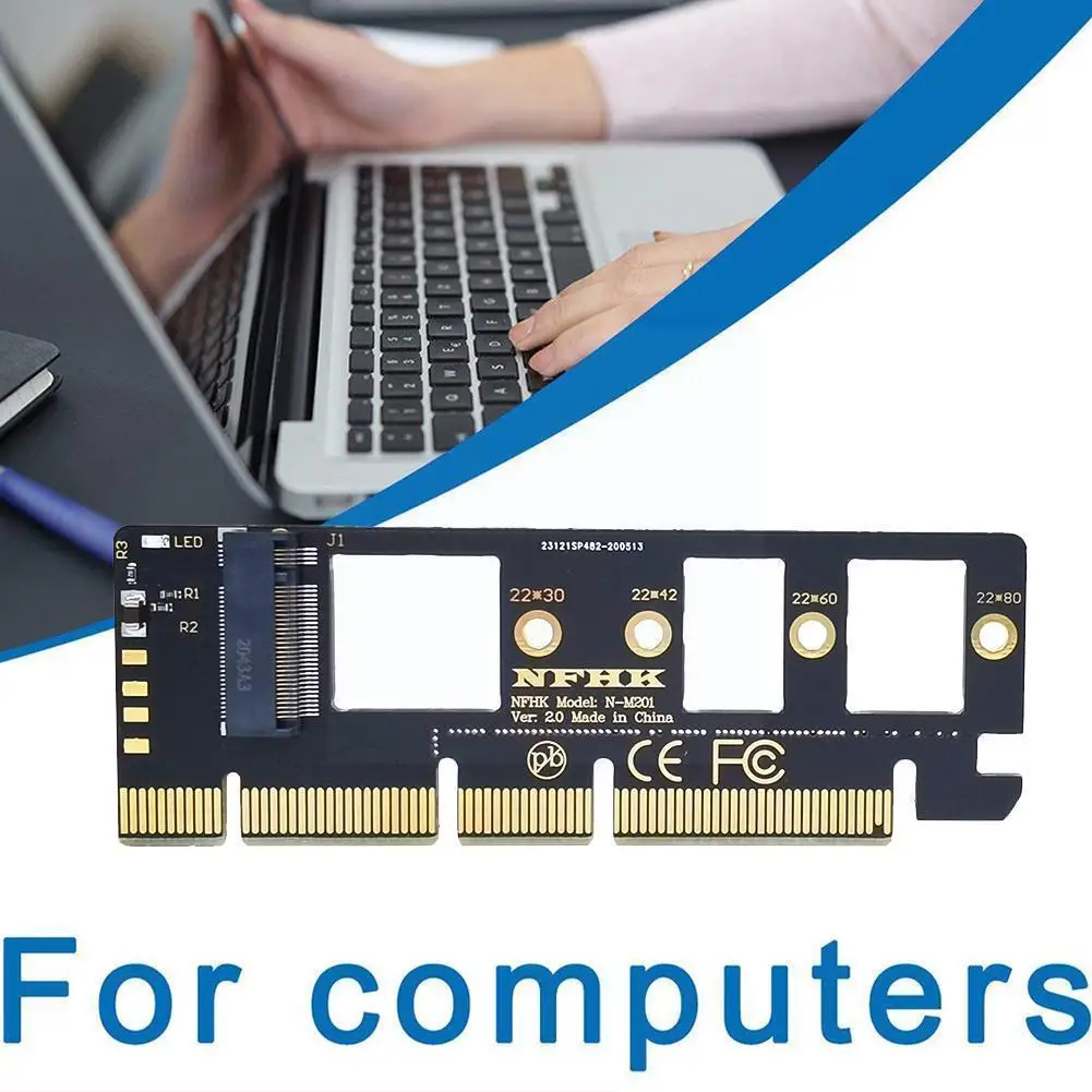 

M.2 Nvme Ssd To Pcie 3.0 X4 X8 X16 M- State Drive Card Card Adapter Card Hard Drive Expansion Adapter K4o3