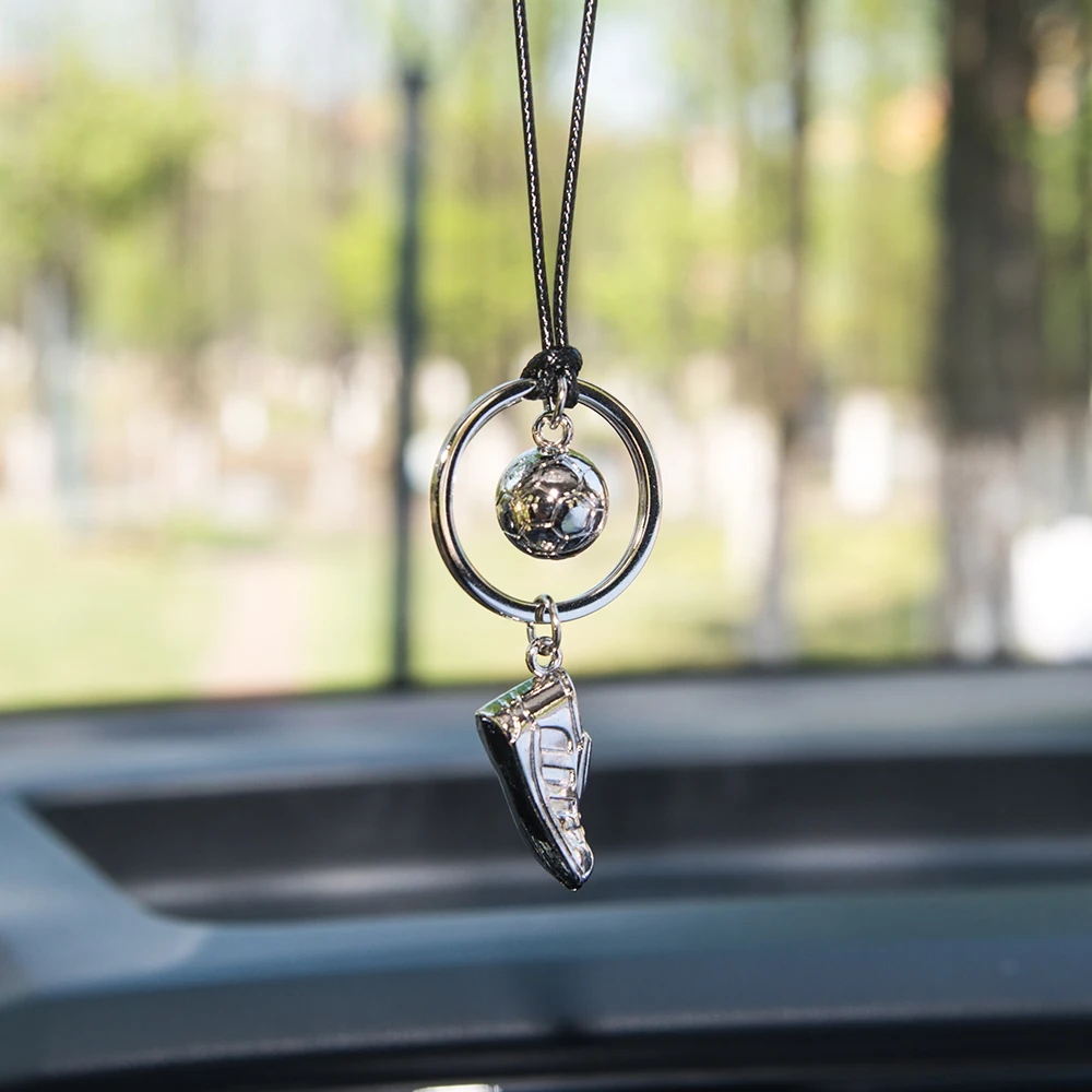 Автомобильная подвеска футбольная обувь для футбола украшение очаровательное