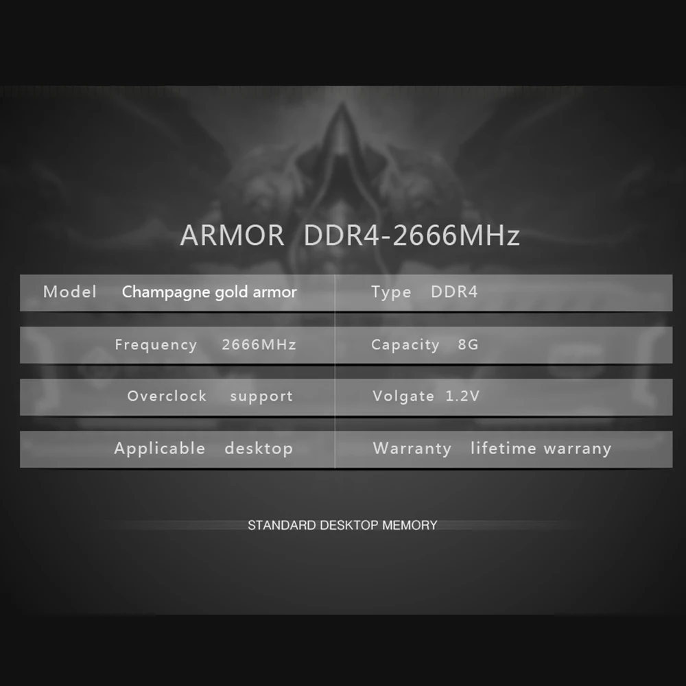 Reeinno оперативная память DDR4 4 ГБ/8 ГБ/16 ГБ 2400 МГц Настольный 1 2 в 17 39 PC4 19200 CL = Тип