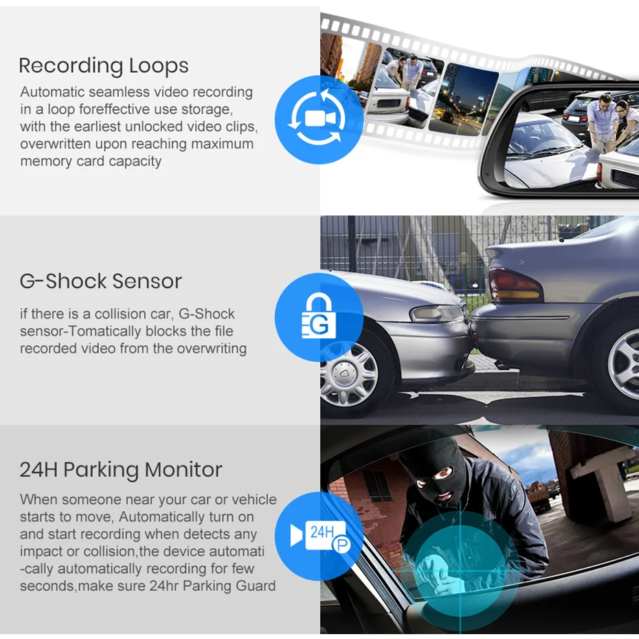 Новейший ADAS Dash cam 12 дюймов Android 8,1 Автомобильный видеорегистратор gps Bluetooth навигация FHD видео рекордер 4G Wifi скорость DVR зеркало