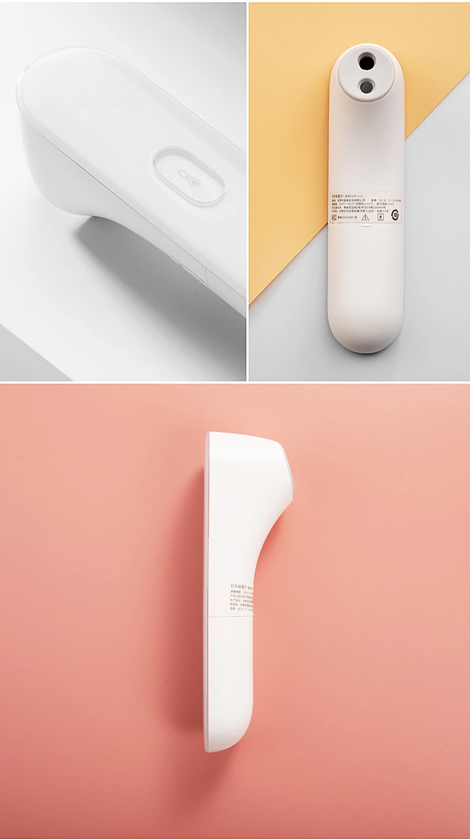Термометр Xiaomi Mijia iHealth светодиодный цифровой инфракрасный бестактный светодиодный экран
