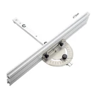 Стол для деревообработки, пила, угловая линейка, направляющий прибор с углом в 415 мм, для забора, столярных работ, нажимная ленточная пила, инвертированный Регулируемый угловой измеритель