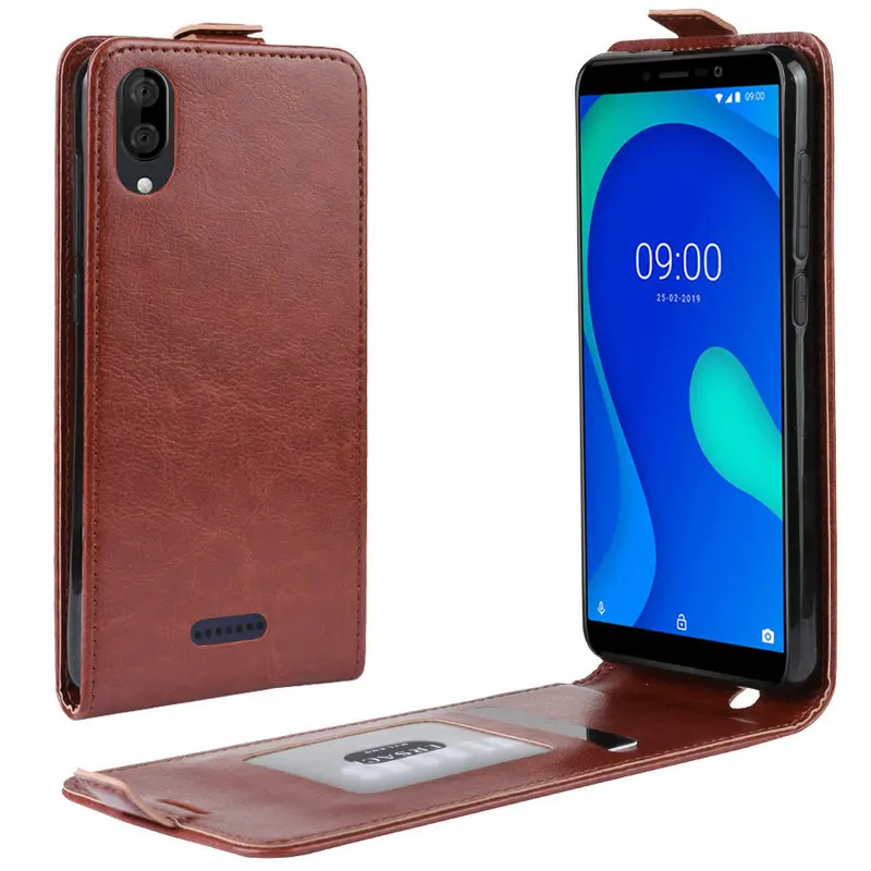 Роскошный кожаный чехол в стиле ретро для wiko Y80 WIERSS Y60 флип-чехол s coque fundas Etui&gt |
