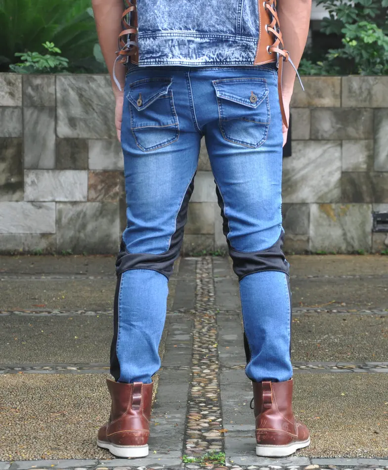 Новинка 2020 мотоциклетные брюки 719 мужские джинсы защитное снаряжение для езды на