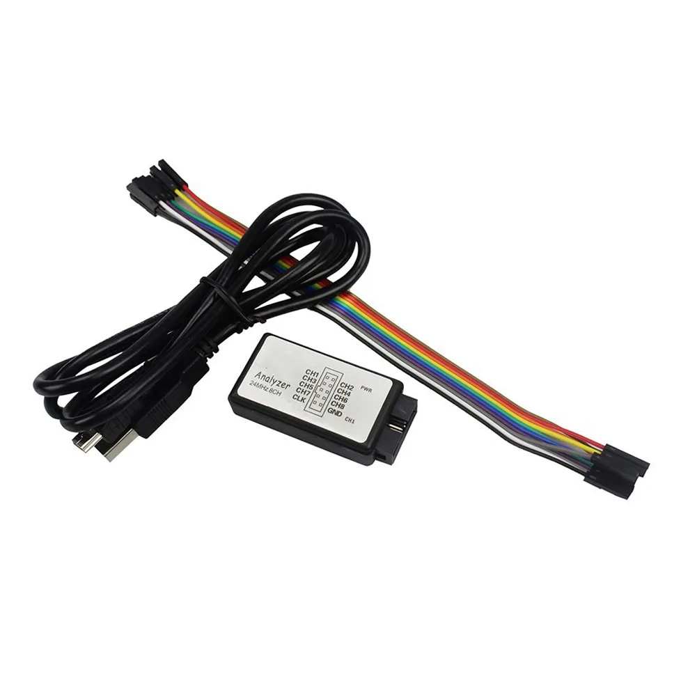 FPGA инструмент для отладки 24 м 8CH USB питание Профессиональный мини загрузка данных