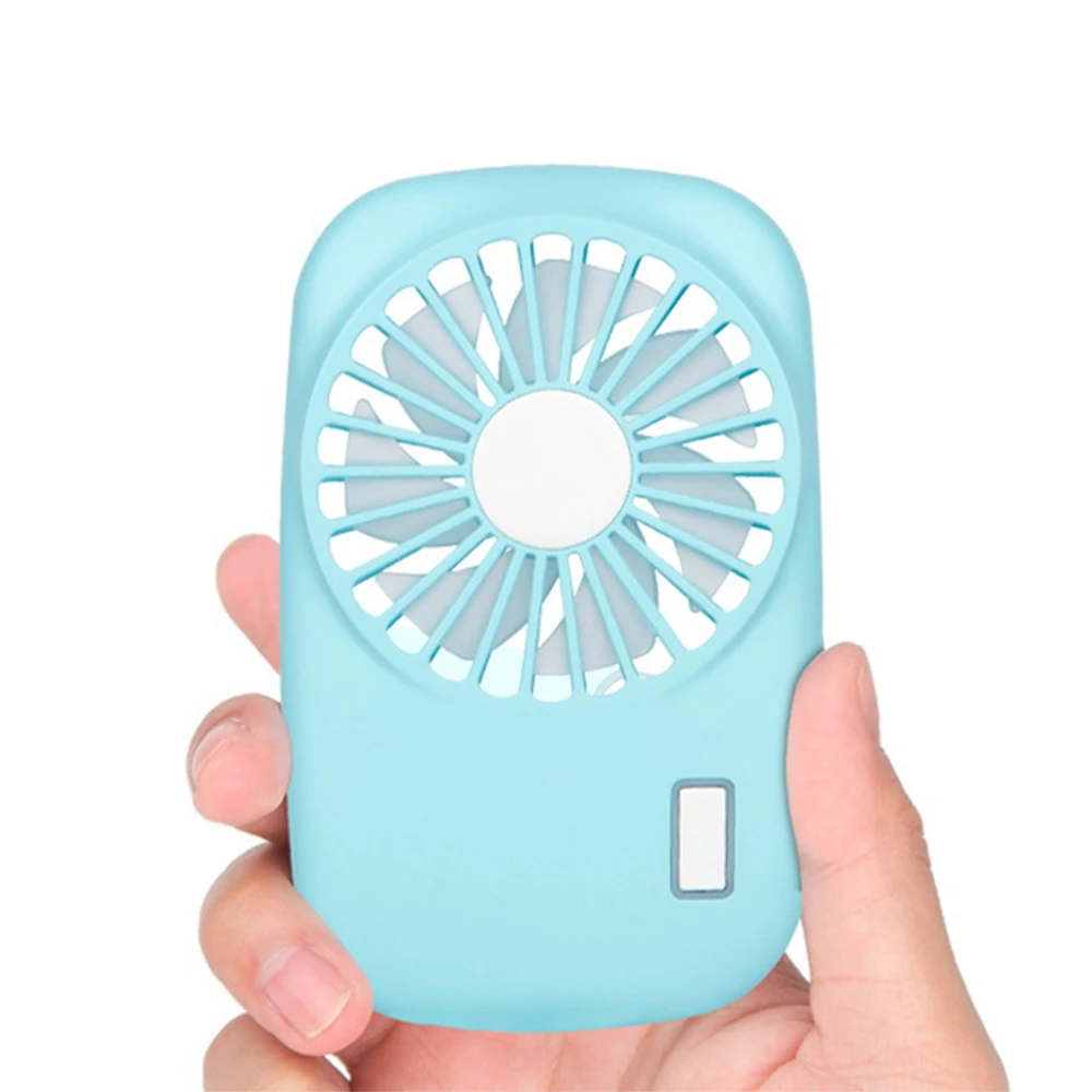 Карманный вентилятор с рисунком Usb зарядка для дома и офиса регулируемая