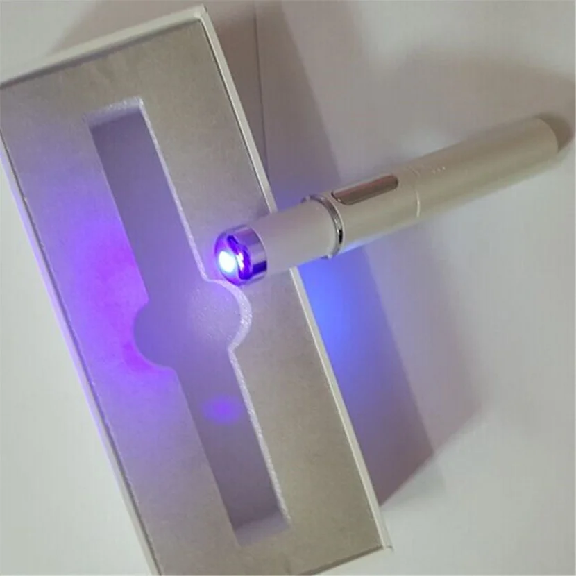 Синяя лазерная ручка для удаления акне аппарат лечения морщин и