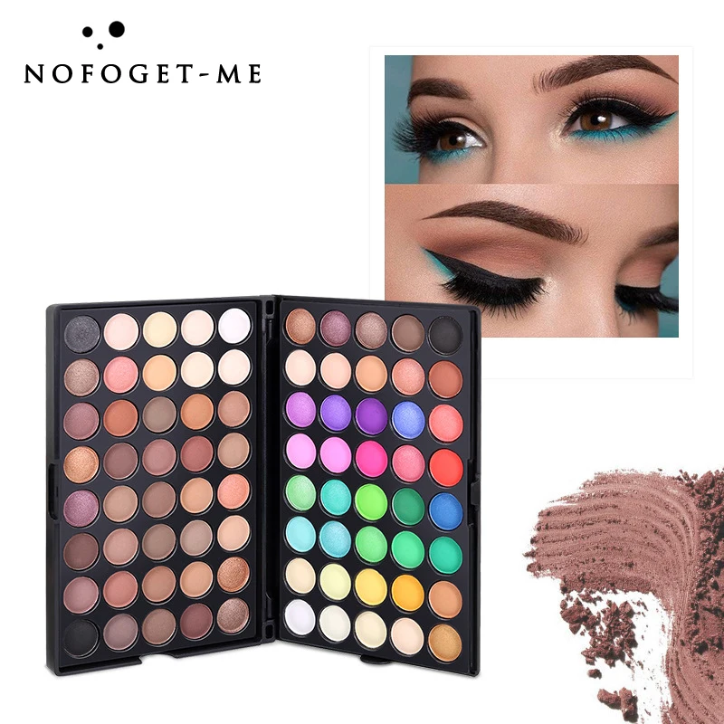 Cosmetic Matte Eyeshadow Cream Makeup Palette Shimmer Set 80 Color Pallete Smoky Lasting-Effect Nature |