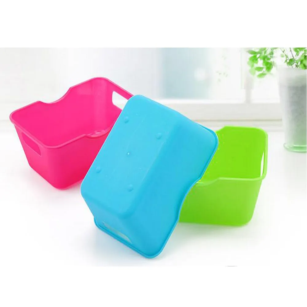 Пластиковая коробка для хранения органайзер косметики контейнер ящик украшений