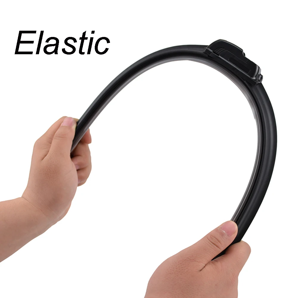 Car Wiper Blade Universal U Hook Type 14&quot16&quot17&quot18&quot19&quot20&quot21&quot22&quot24&quot26&quot Windscreen Windshield Rubber Auto Wipers