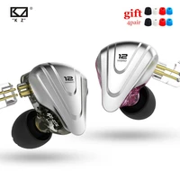 kz zsx 5ba1dd hybrid 12 drivers hifi bass earbuds in ear monitor headphones noise cancelling earphones kz zs10 pro s1 s3 bl 03