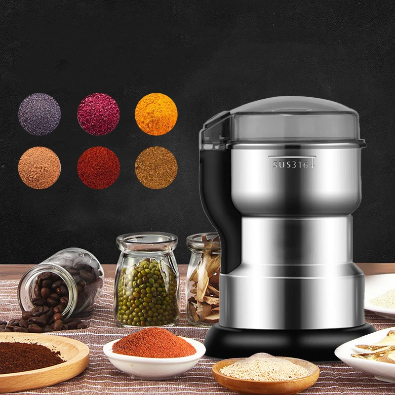 Электрическая кофемолка кухонные инструменты измельчитель для трав орехов