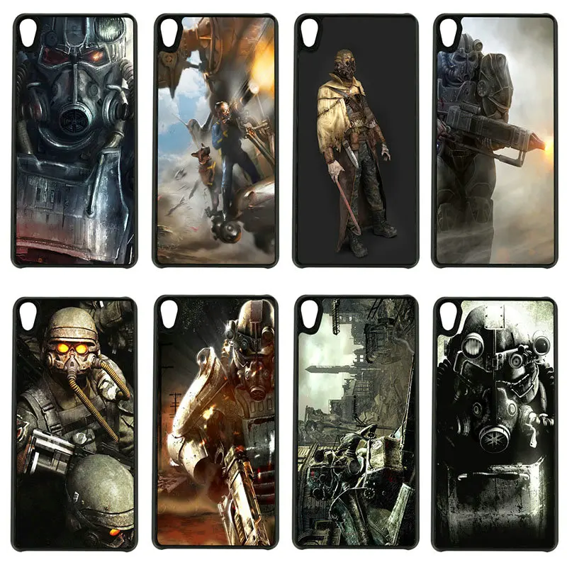 Твердый PC чехол Fallout 4 видео игры задняя крышка сотового телефона чехлы для Sony Xperia