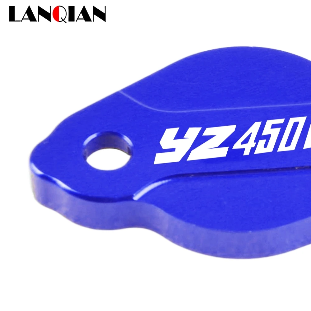 

For Yamaha YZ450F Motorcycle Aluminum Front & Rear Brake Fluid Reservoir Cap Cover YZ 450 F YZ 450F 2003 2004 2005 2006 2007