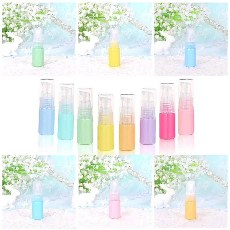 

1Pc 10ml Traveler Packing Press Bottle Refillable Bottles For Lotion perfume Bath Container Portable Bottle
