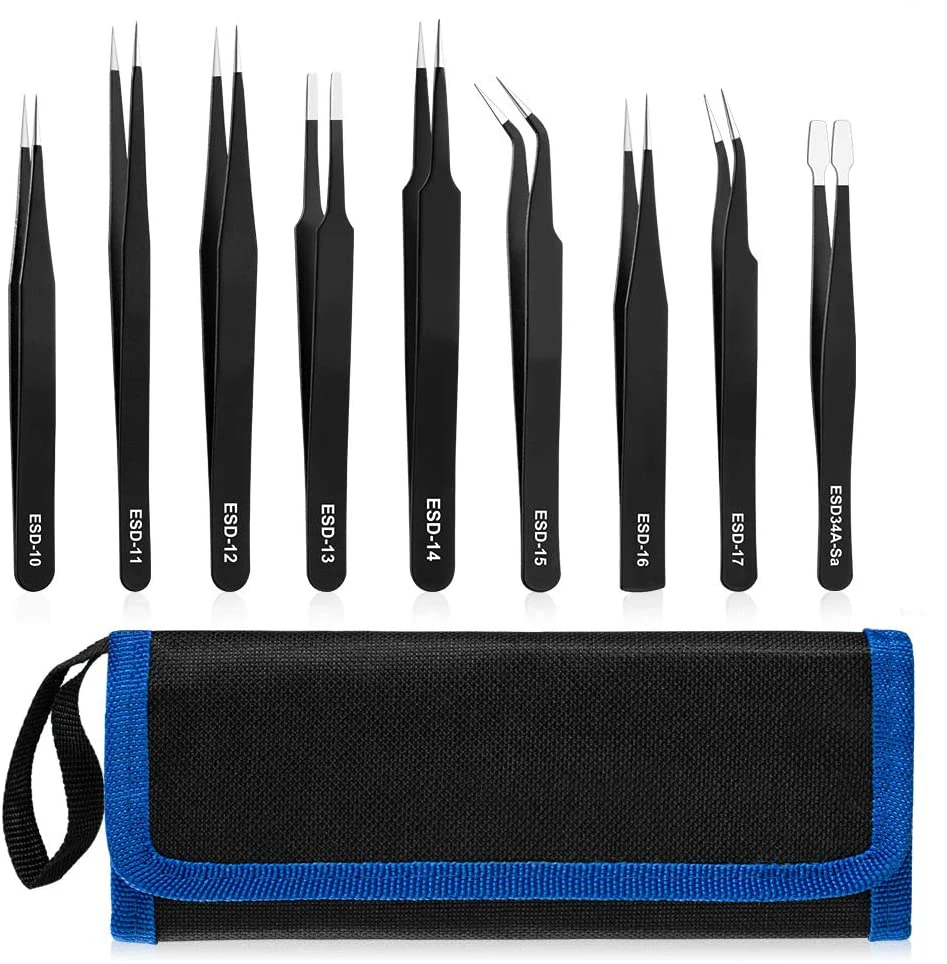 

Алмазов картина Нержавеющая сталь Пинцет 9 шт./компл. высокое качество инструменты для вышивки картин со стразами поделки своими руками акс...