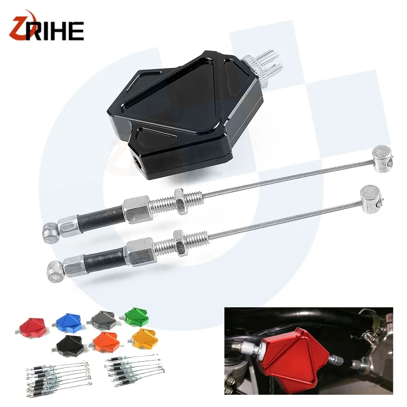 Мотоциклетный трюк рычаг сцепления простая кабельная система алюминиевый Dritbike