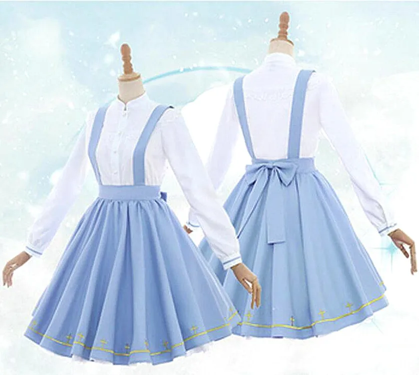 Аниме Косплэй Card Captor Sakura Tomoyu Daidouji Рождественский костюм для взрослых мальчиков