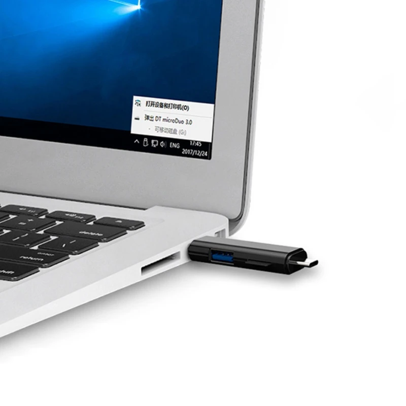 

3 In 1 Memory Card Reader SD/TF Micro SD Card Adapter With USB Type C USB C Micro USB Memory OTG Card Reader