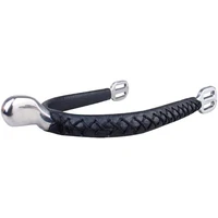 cavassion swan neck shape equestrian professional riding spurs when horse riding