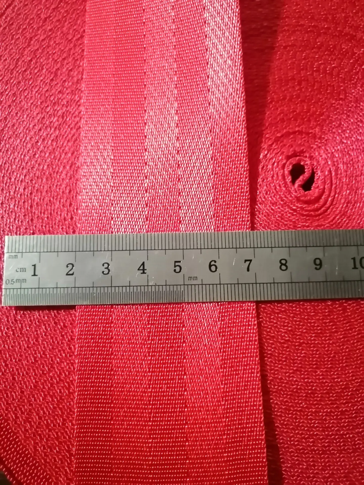 2&quot 3M-20M DIY Red car seat belt webbing modified standard certified child safety accessories Outdoor Backpack Part | Дом и сад