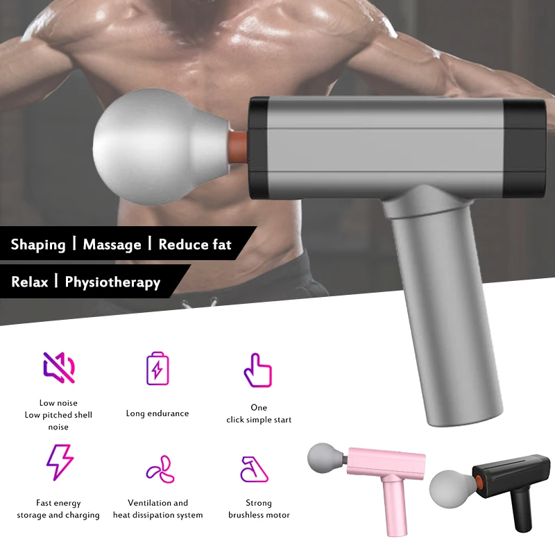 

Electric Muscle Relaxation massager electric Hand-held Deep Muscle Massager High frequency Massage gun percussion massager