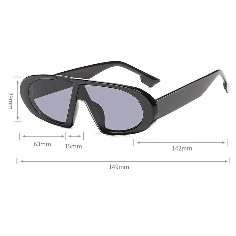 Женские и мужские очки в полуоправе ALOZ MICC зеленые желтые солнцезащитные