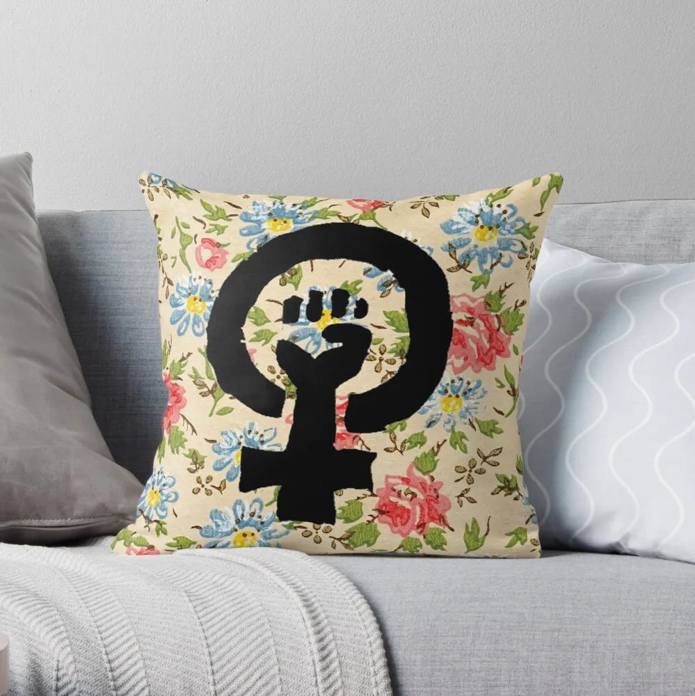 

Feminism Throw Pillow Pillowcase Cushion Cover Home Decorative Sofa Pillow Cover Cushion Cover 40x40cm 45x45cm