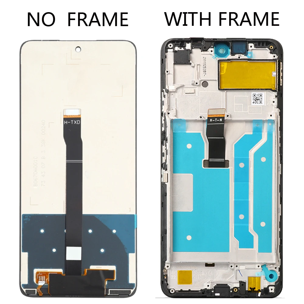 6 67original display for huawei honor 10x lite x10 lite dnn lx9 y7a lcd display touch screen digitizer for huawei p smart 2021 free global shipping