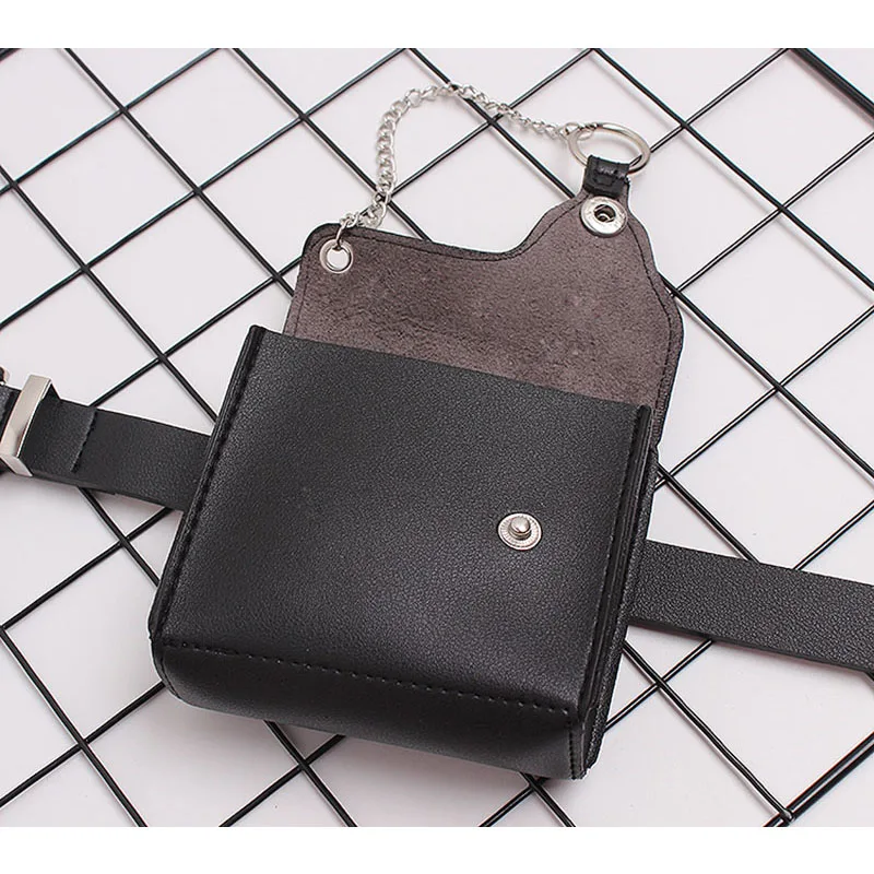 Поясная мини сумка для женщин забавная сумочка из змеиной кожи маленький поясной